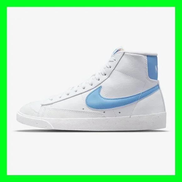 Blazer Blue Nikes Women Nike Shoes Nike Blazer Mid 77 Unc